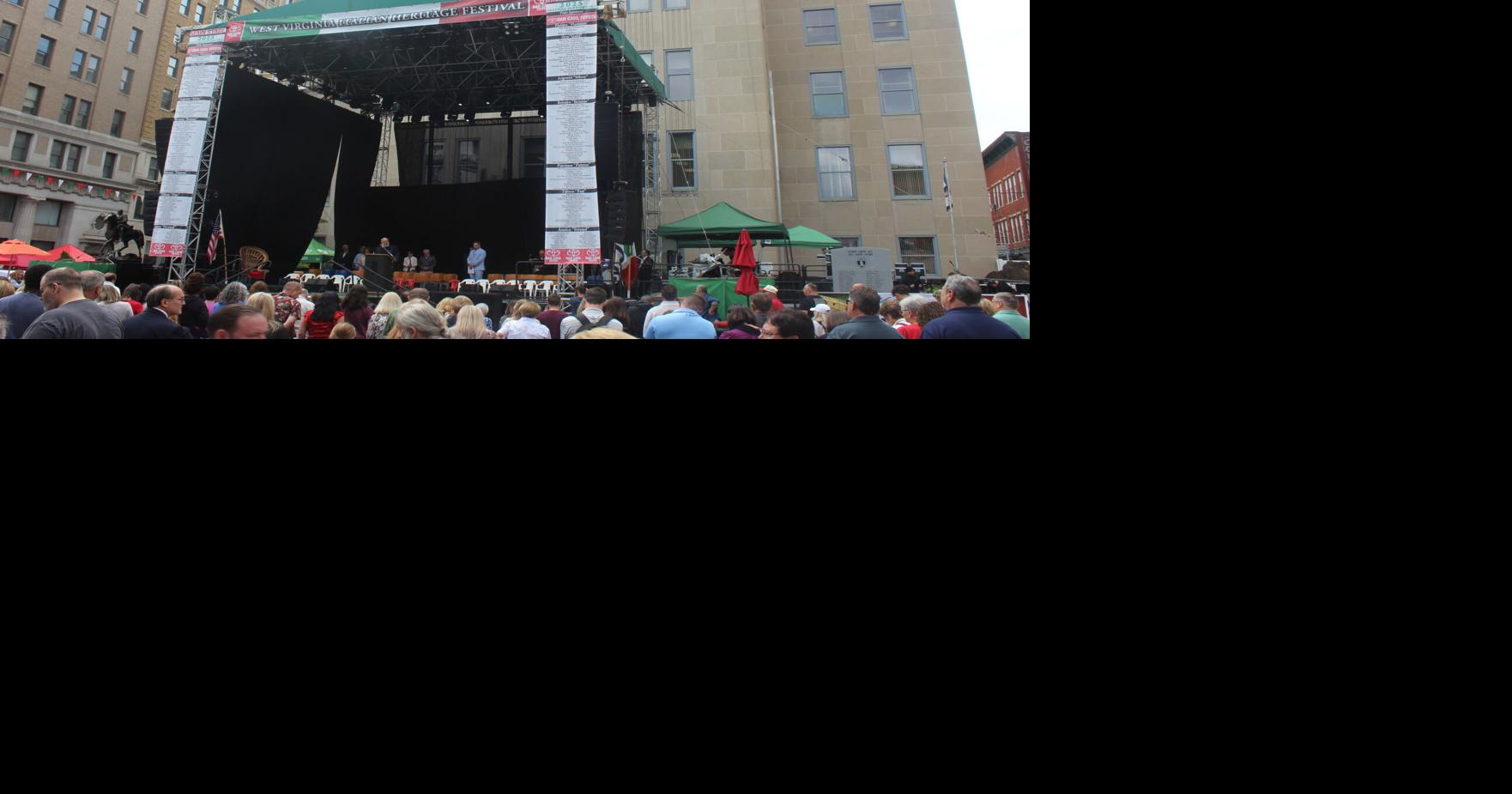 West Virginia Italian Heritage Festival Stage Schedule