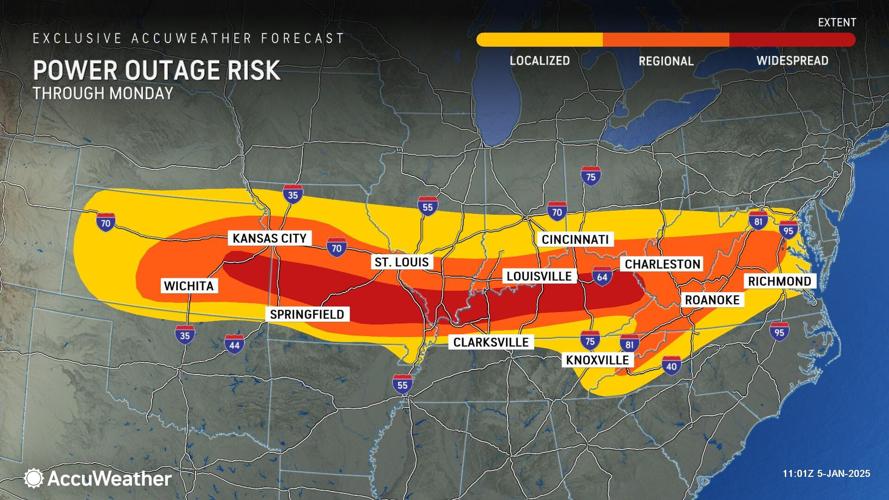 Massive winter storm threatens West Virginia with ice, power outages ...