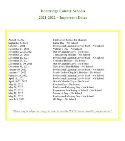 Wv Power Schedule 2022