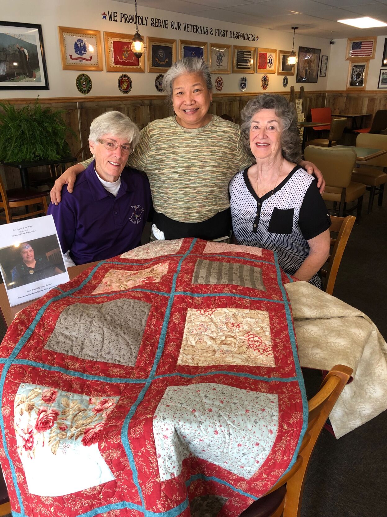 Labor of Love Fort Ashby woman completes quilt for cancer research