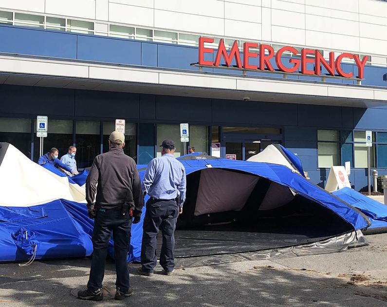 Upmc Western Maryland Removes Triage Tent Community Wvnews Com