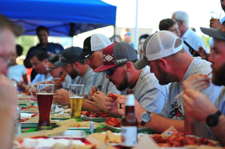 Hot Wing Eating Contest in Bridgeport, West Virginia, raises funds for