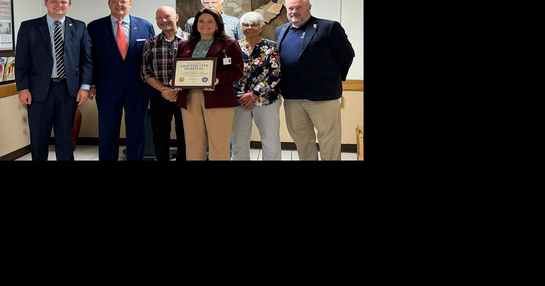 Vandalia Health Grafton Hospital receives West Virginia Centurion Chamber of Commerce Award