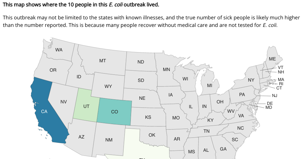 CDC investigating E. coli outbreak linked to raw milk cheese | Harrison ...