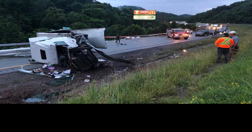 Northbound I79 lanes near Lost Creek closed following accident