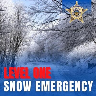 Level One snow emergencies in Gallia and Meigs counties, and closings ...