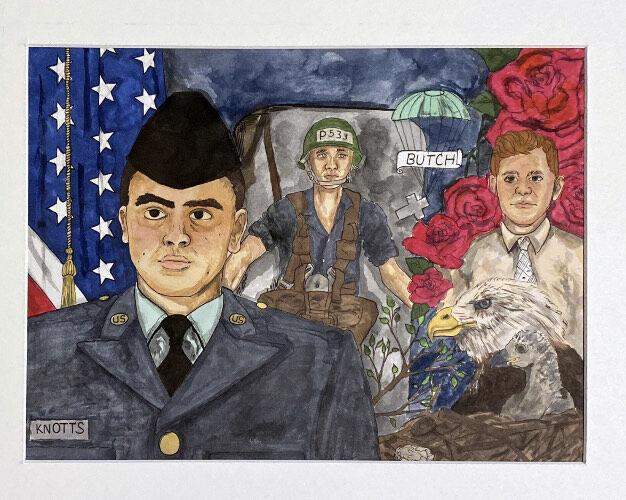 Grafton High Student places third in West Virginia State VFW art