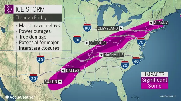 Winter storm bringing rain, ice to North Central West Virginia Friday ...