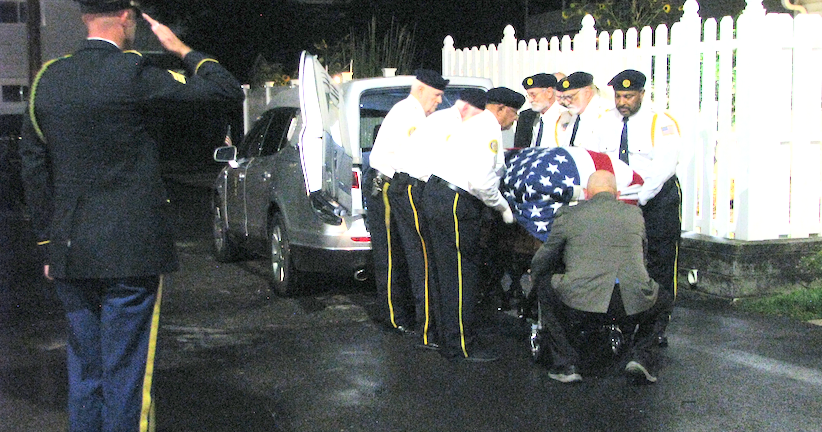 82 years later, Westernport residents line streets to welcome hometown hero