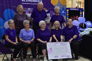Area Walk to End Alzheimer’s held at Meadowbrook Mall in Bridgeport (West Virginia)