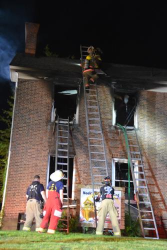 Harrison County fire crews battle Bridgeport (West Virginia) fire near ...