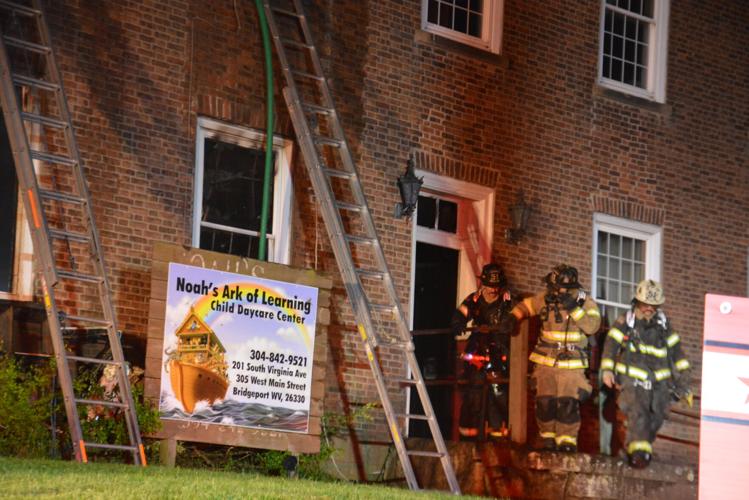 Harrison County fire crews battle Bridgeport (West Virginia) fire near ...