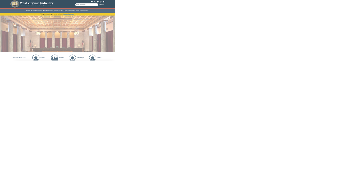 Supreme Court launches makeover to its website - Vimarsana News