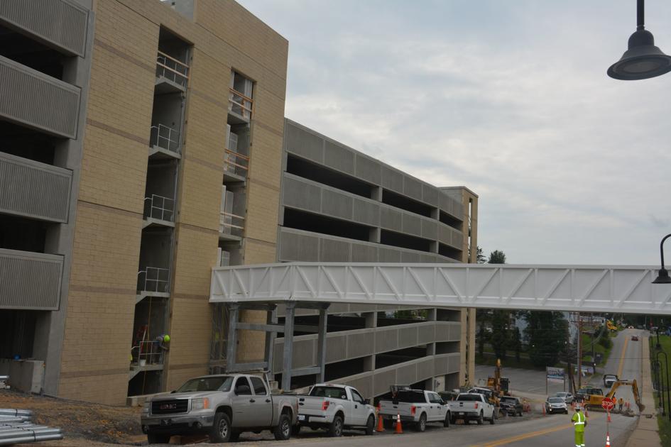 New Wvu Medicine Garage Nears Completion News Wvnews Com