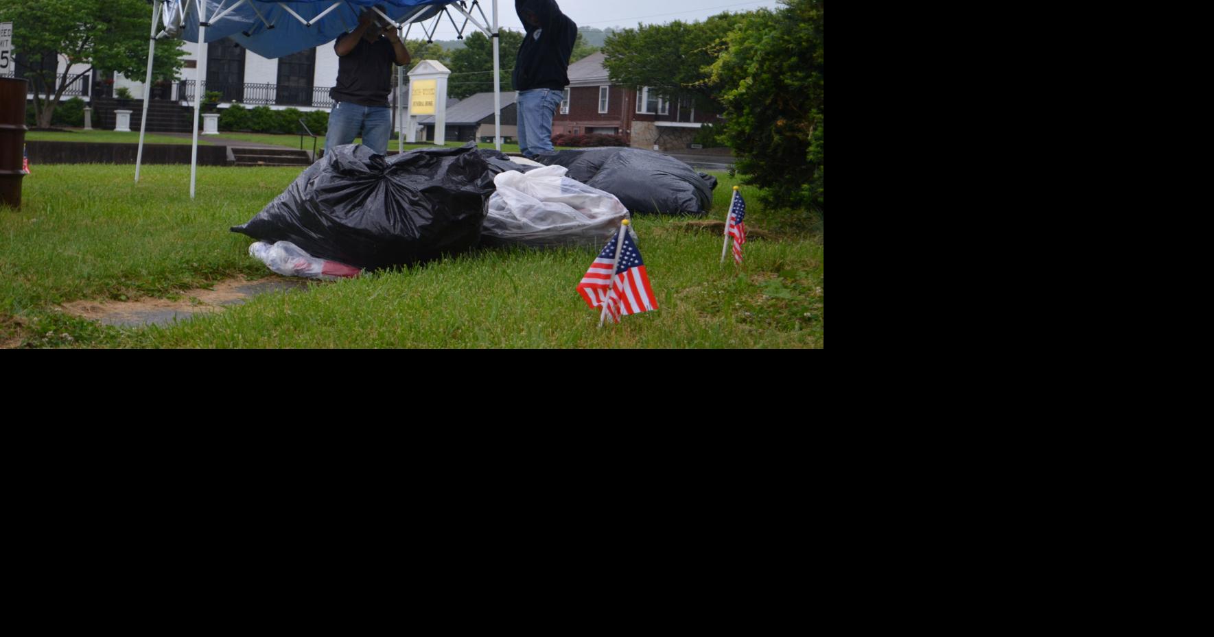 Clarksburg American Legion Flag Retirement Ceremony