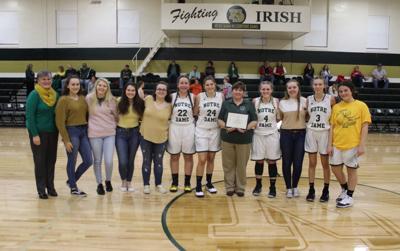 Irish Receive Sportsmanship Award From Local Officials Group