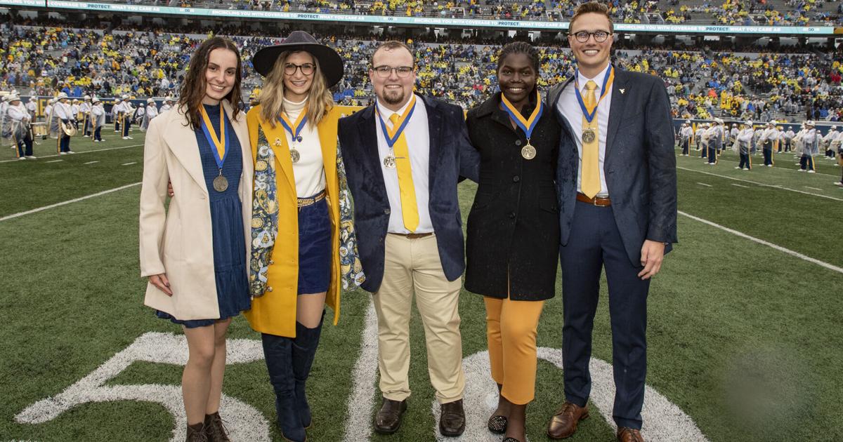 5 students, including 4 from West Virginia, named Mountaineers of Distinction