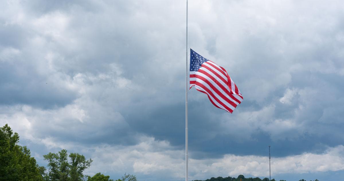 Flag Day ceremony marks dedication of new Spencer landmark