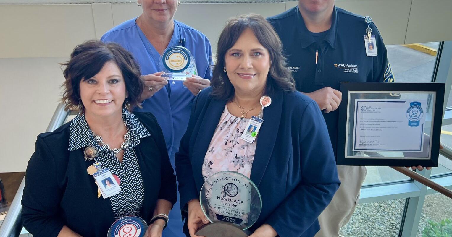 WVU Medicine Camden Clark recognized for Excellence in Comprehensive Cardiac Care from American College of Cardiology - Vimarsana News