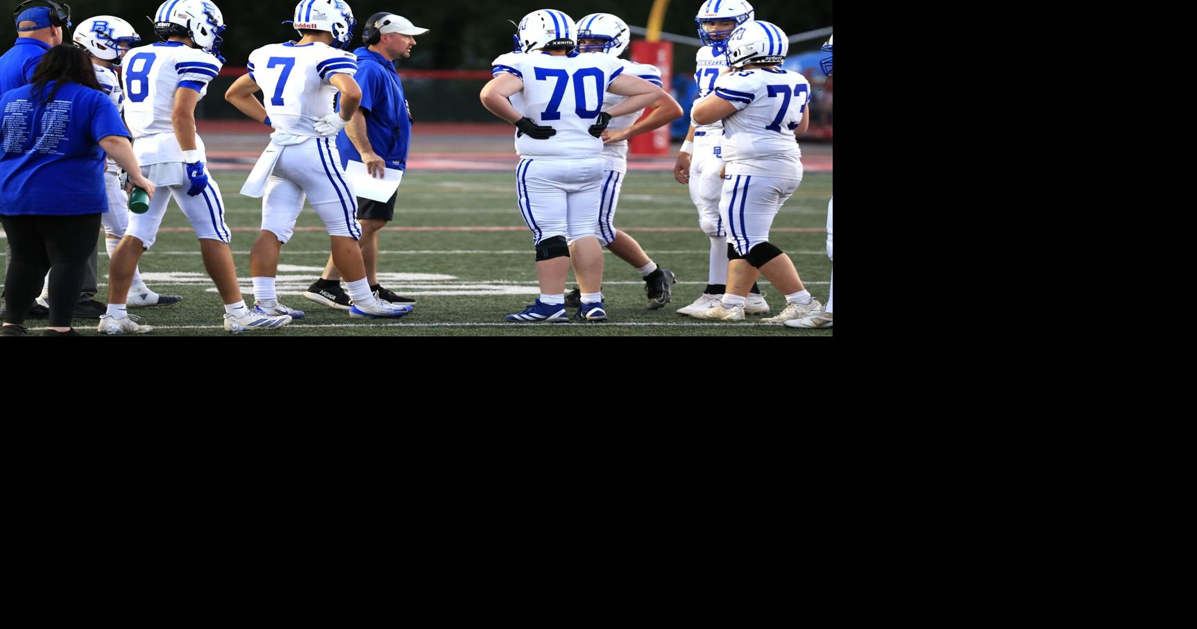 Sideline meeting with Buckhannon-Upshur