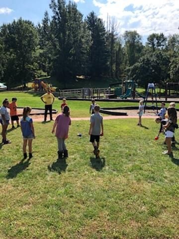 Harrison County Parks kids playing games