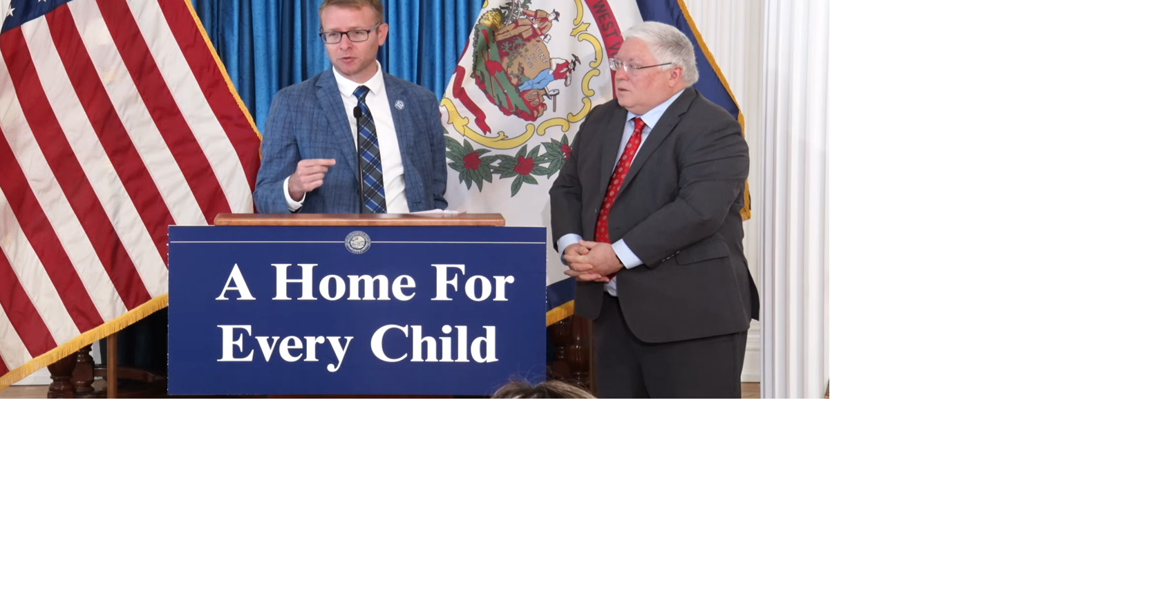 West Virginia joins federal “A Home for Every Child” foster care initiative