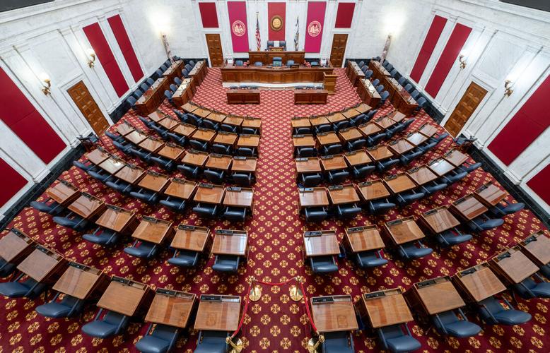 West Virginia House of Delegates Chamber undergoes upgrades before