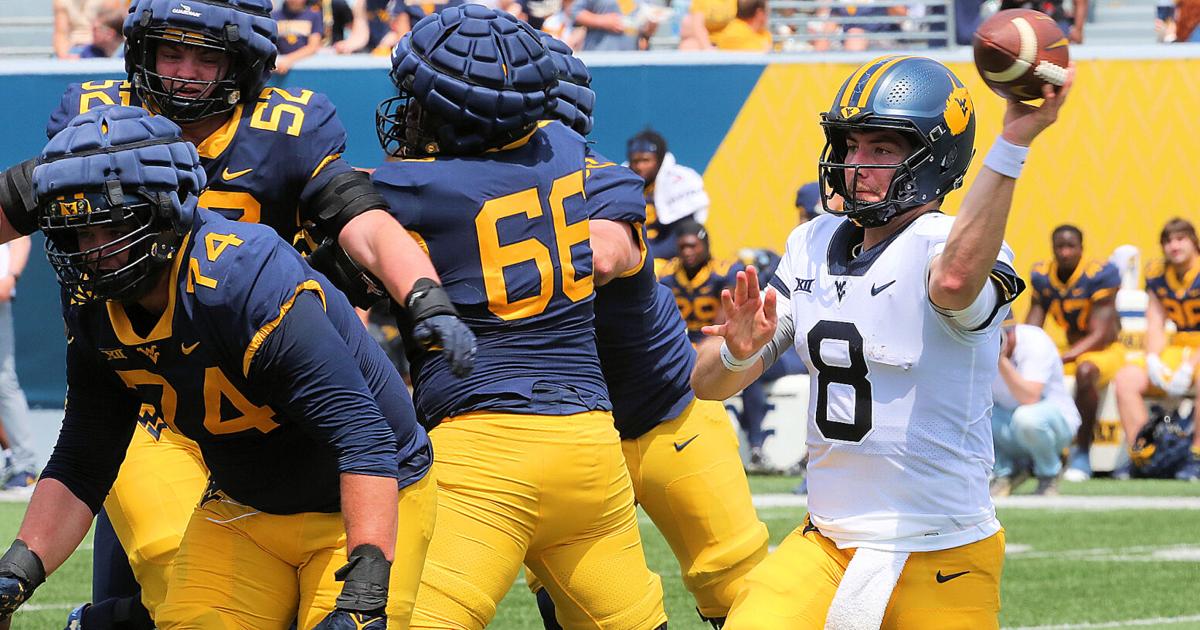 Without Tackling It s Hard To Analyze The WVU Spring Game West without-tackling-it-s-hard-to-analyze-the-wvu-spring-game-west