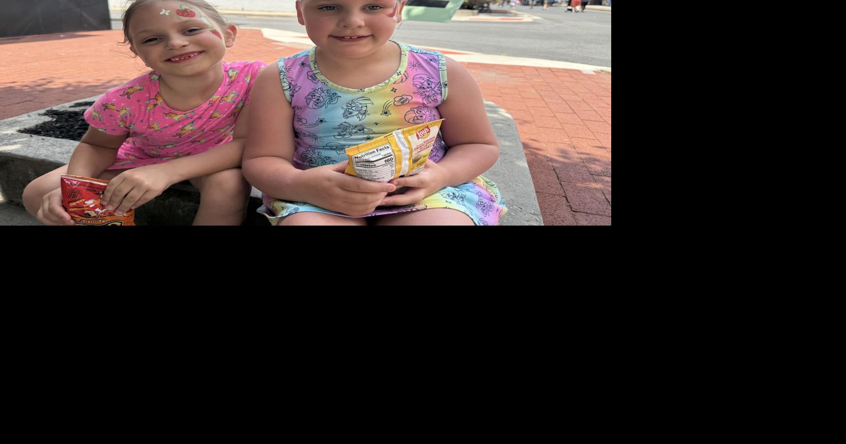 All smiles during the Strawberry Festival