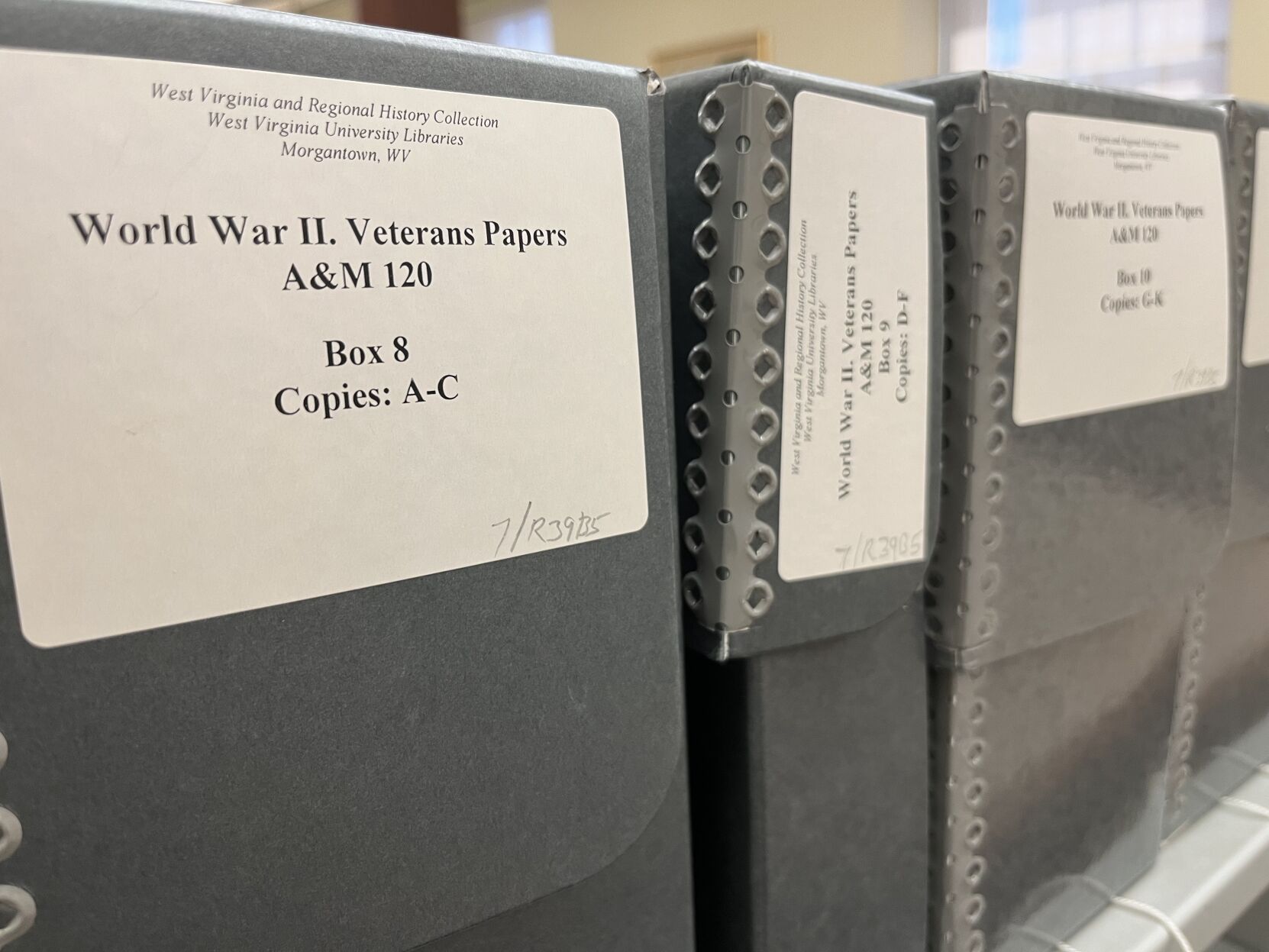 West Virginia & Regional History Center houses firsthand accounts
