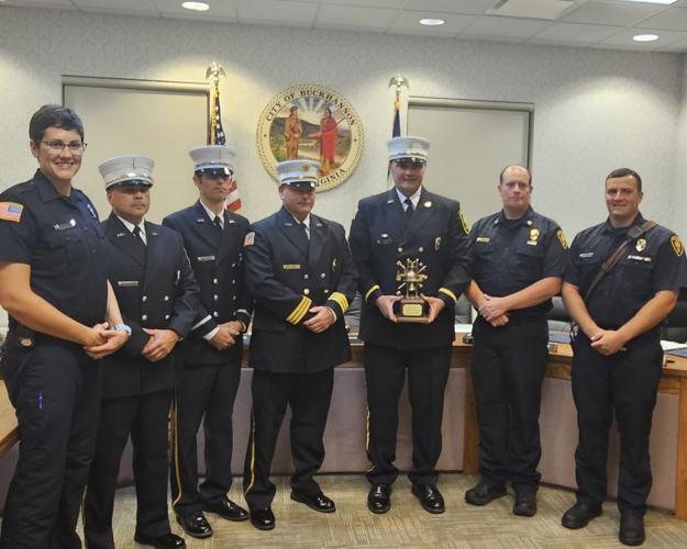 City Council meeting in Buckhannon, West Virginia, celebrates fire