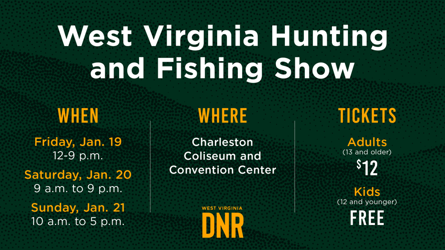 West Virginia Hunting and Fishing Show set next week in Charleston WV