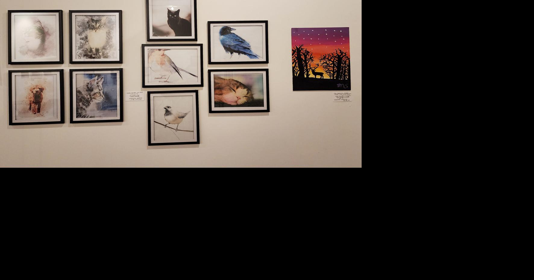 Gallery exhibit aims to help animals Newspaper for Grafton and Taylor