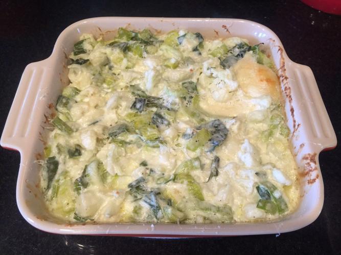 Fare Report Cauliflower & Leek Gratin Bon Appetit