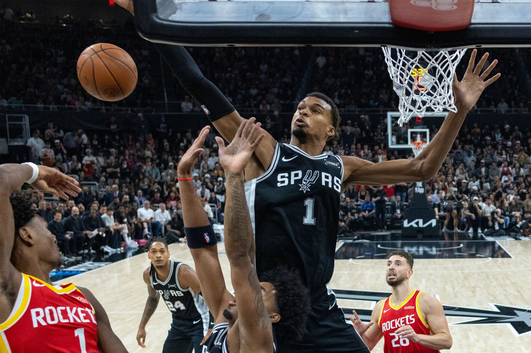 Spurs Printable Rockets Spurs Basketball | Pro Sports | wvnews.com