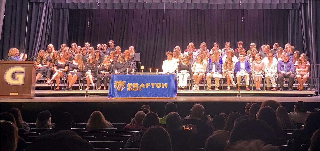 Grafton High School National Honor Society (West Virginia) inducts 39