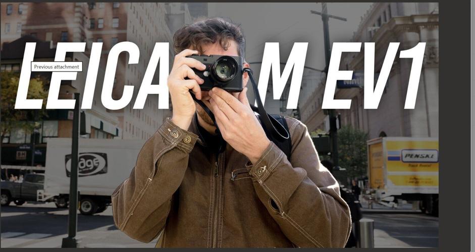 "La mia settimana con la Leica M EV1: impressioni dopo il party di Natale"