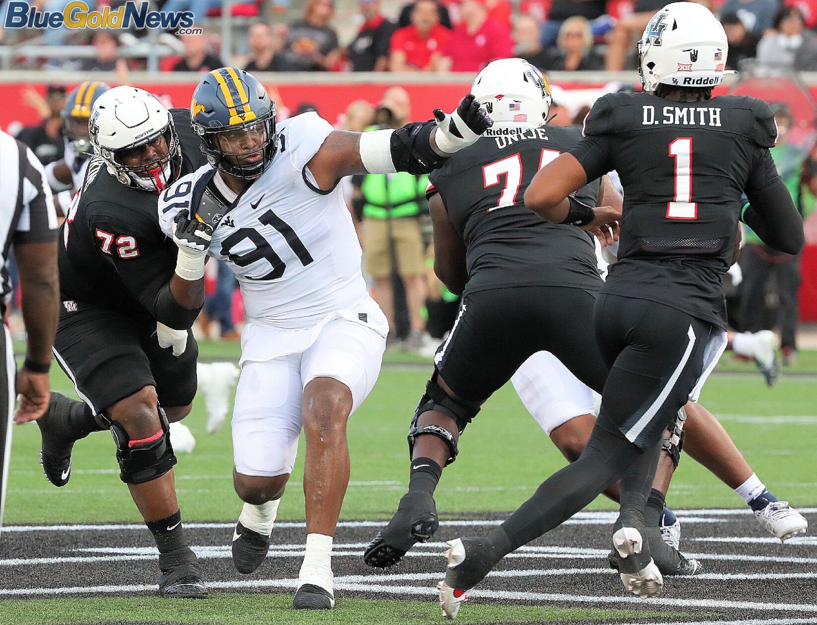 Grading The Mountaineers: Houston Pulls Out A Miracle Win Over WVU ...