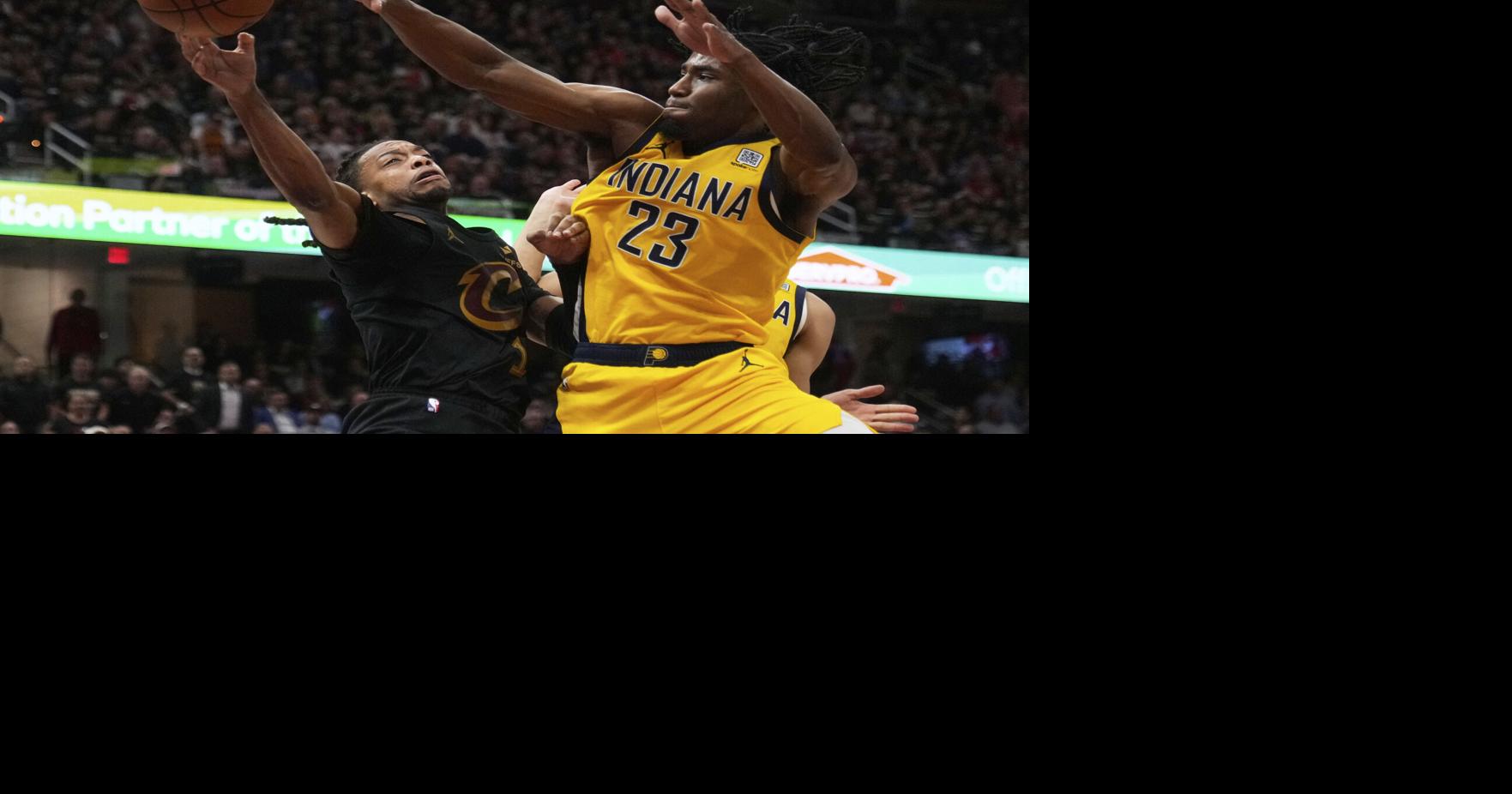 APTOPIX Pacers Cavaliers Basketball