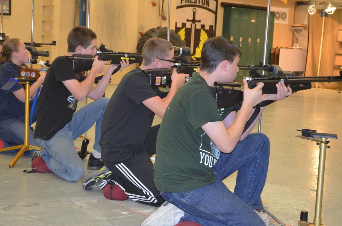 Preston JROTC Air  Rifle  Team  finishes fourth at Best of 