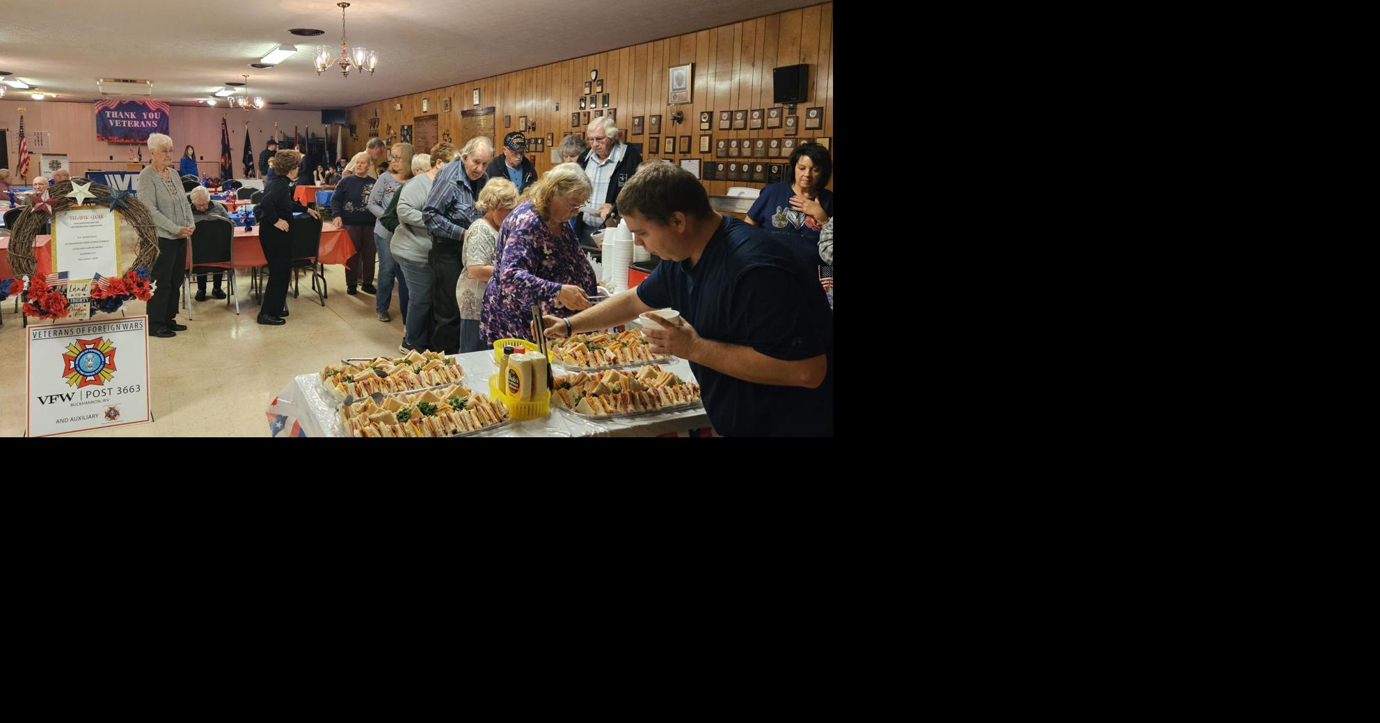 VFW post in Buckhannon, West Virginia, hosts free lunch for veterans
