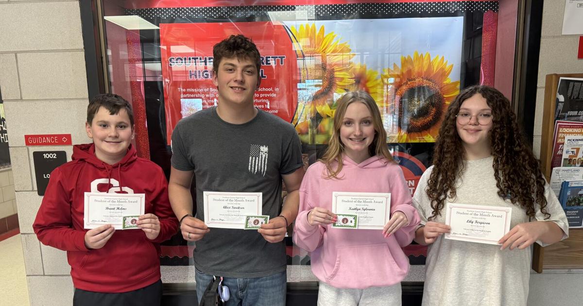 February Students of the Month named at Southern High