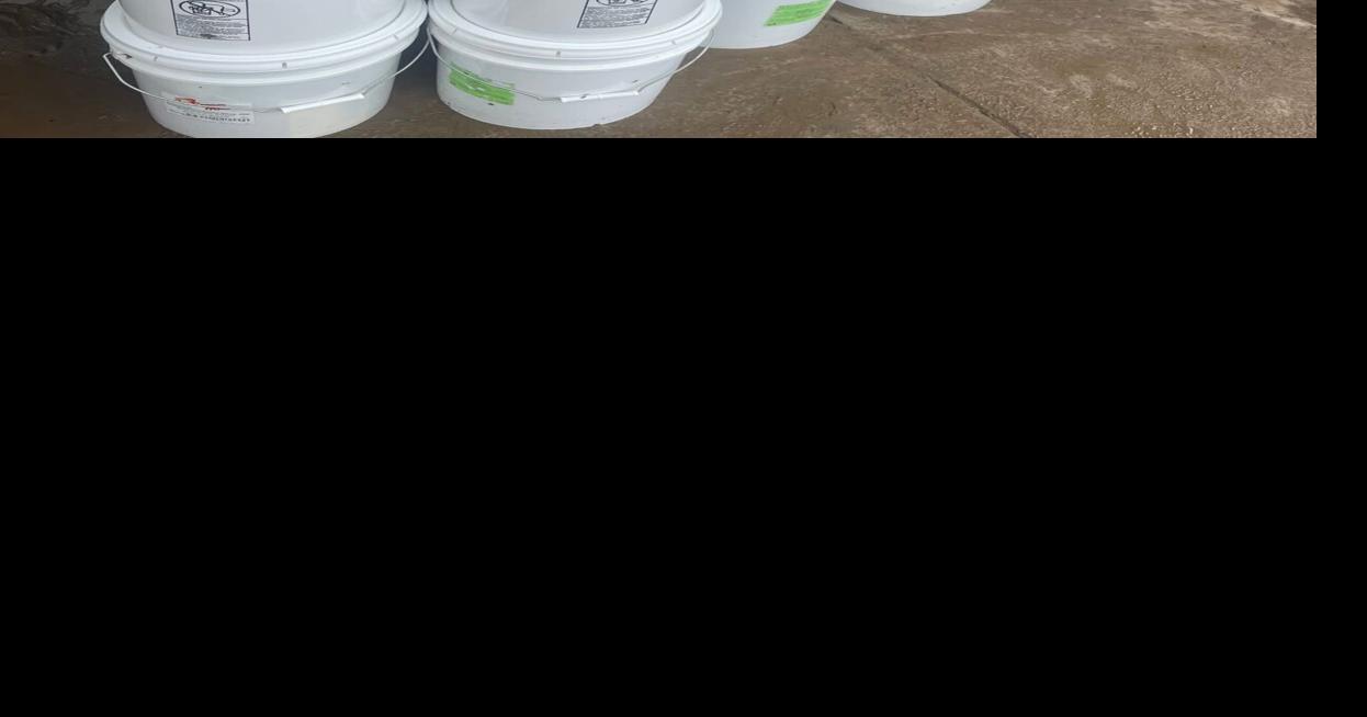 Flood recovery buckets