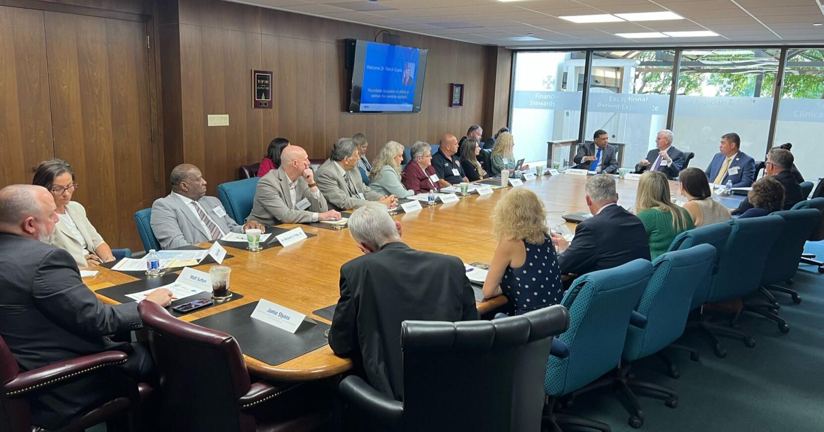 'A global threat': Dr. Rahul Gupta returns to West Virginia to discuss opioid crisis response - Vimarsana News