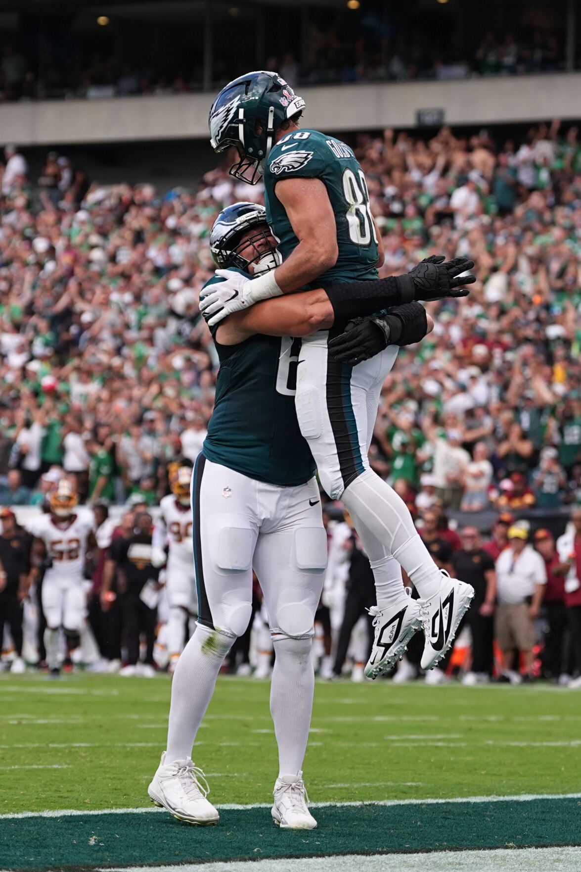 Eagles offensive lineman Lane Johnson inactive against Rams because of ...