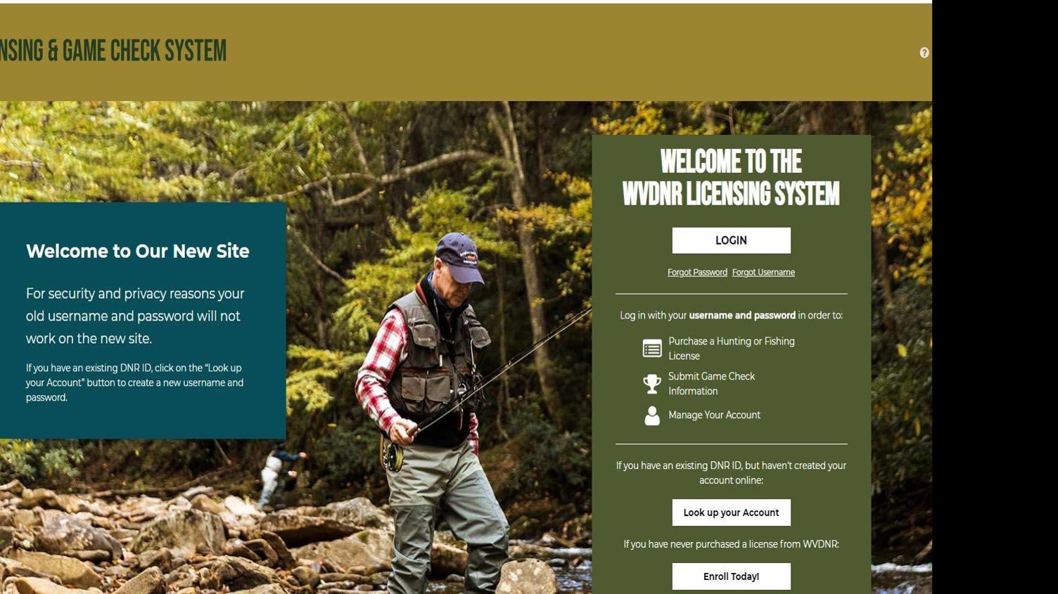 West Virginia DNR rolls out new electronic licensing system for hunters,  anglers, WV News