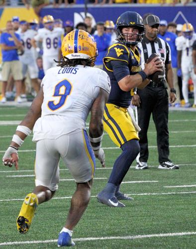 Nicco Marchiol returns to win the game West Virginia University