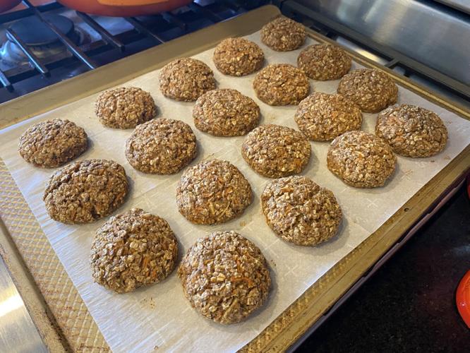 Carrot Cake Breakfast Cookies