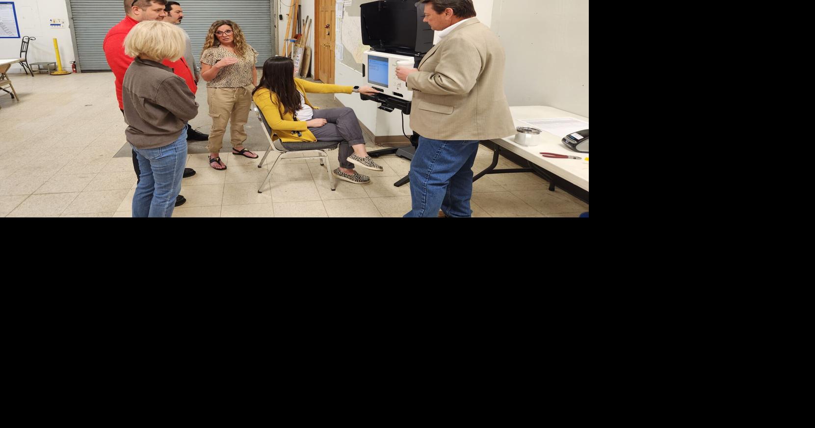 Marion Co West Virginia Clerk #39 s office receives ballots continues