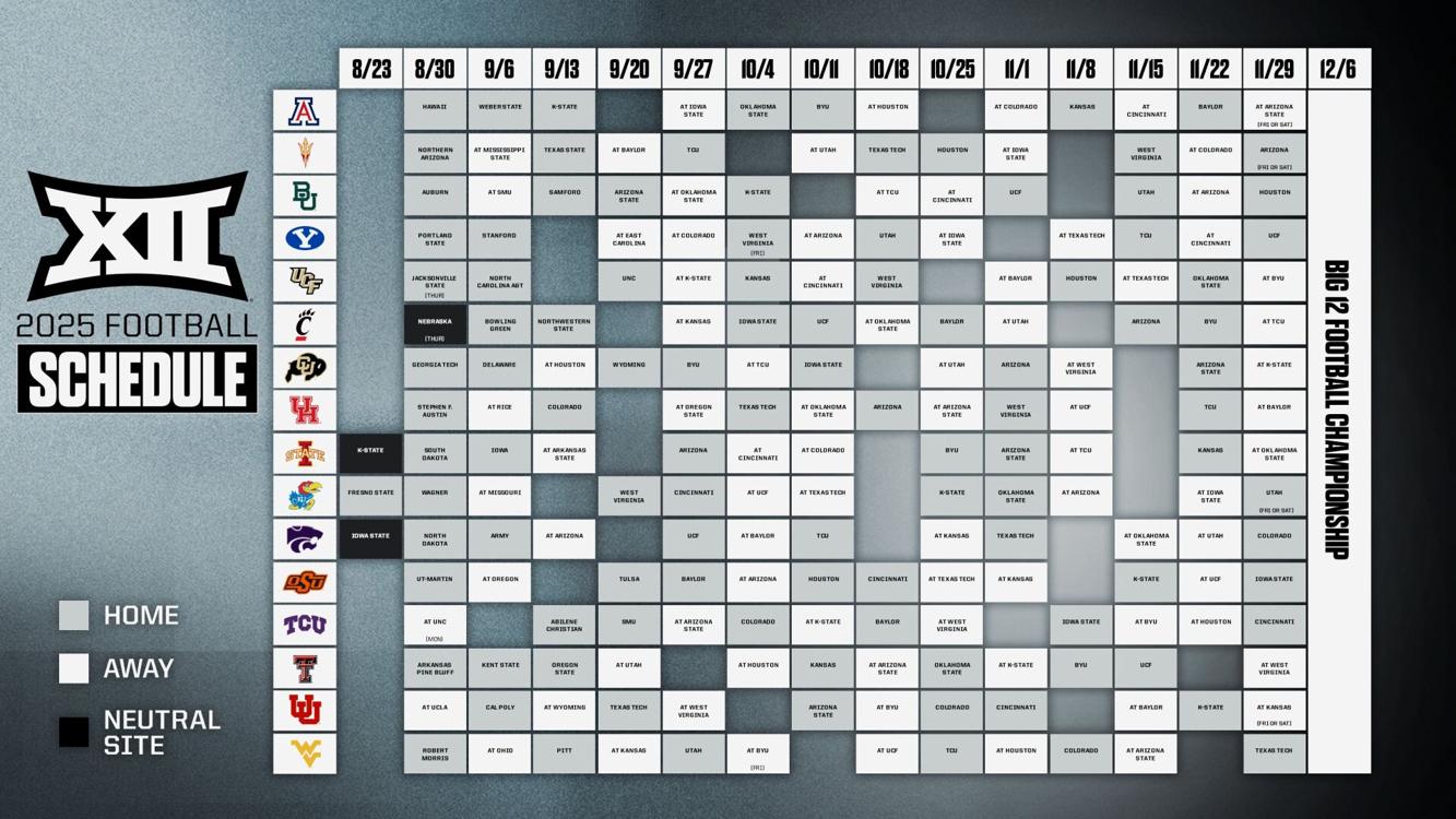 WVU Football 2025 Schedule Released West Virginia University Sports